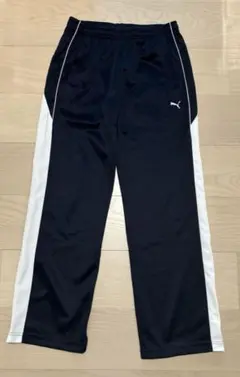 Puma サイドストライプ ジャージパンツ M