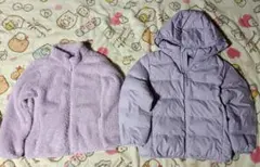 フリース　ダウン 　セット