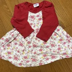 KIDS R US 花柄ワンピース 80のサムネイル
