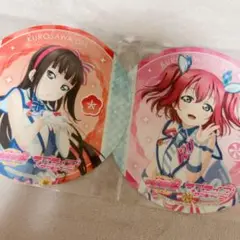 ラブライブ ダイヤ ルビィ THEキャラCAFE心斎橋 コースターまとめ売り