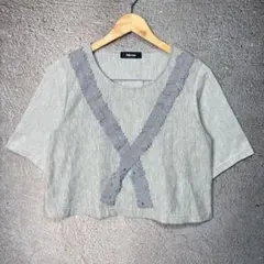 Ne・net 半袖Tシャツ ショート丈 短丈 日本製のサムネイル