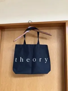 theory 黒 トートバッグ