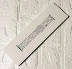 定価6800円 Apple Watch NIKEスポーツバンド 白41mm SM