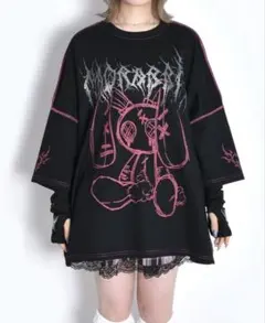 VOLCAN& APHRODITE ウサステッチTシャツ