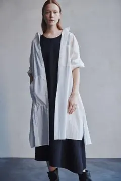 美品 ヨウジヤマモト y's コットン ホワイトロングシャツのサムネイル