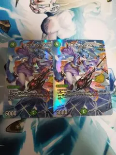 [追跡発送]ヨビニオンマルル　シークレット　シク　3枚　デュエマ メルカリ便 翌日発送メルカリ便】ヨビニオンマルル 25th シークレット 3枚②