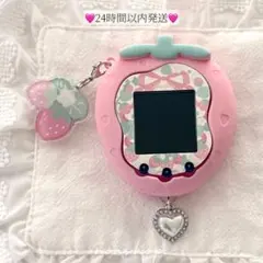 たまごっちユニ アクセサリー ピンクストロベリー　ハート♡保護ケースカバー