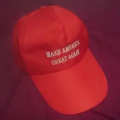 【トランプ大統領】 MAKE AMERIKA GREAT AGAIN キャップ