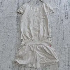 シンシアローリー　オールインワン　ショートパンツ　半袖　サロペット　夏　M相当のサムネイル