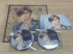 スタマイ アニバフェス 特典 缶バッジ クリア色紙　都築京介