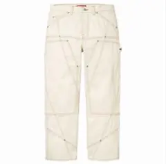 SupremeContrastStitchDoubleKne 30 - メルカリ