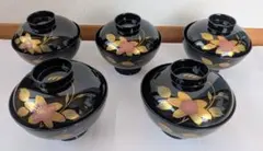 越前塗 蒔絵付 吸物椀 源伸堂 - メルカリ