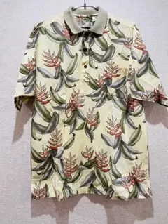 ハワイ製 TORI RICHARD Hawaiian Shirt M アロハポロのサムネイル