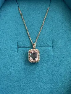 モルガナイト　PGネックレス