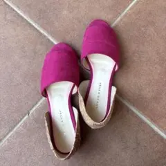 JELLY BEANS ピンク オープントゥサンダル