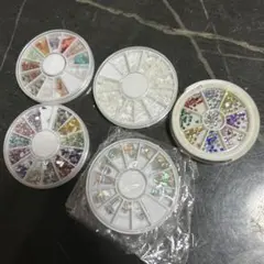 ネイルパーツ 5個セット 多色