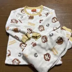 Curious George おさるのジョージ　フリースパジャマ 110cm