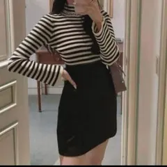 GRL ハイウエストミニスカート[gc147] M