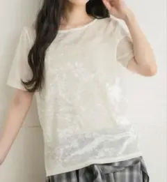 RETRO GIRL ベロアTシャツのサムネイル