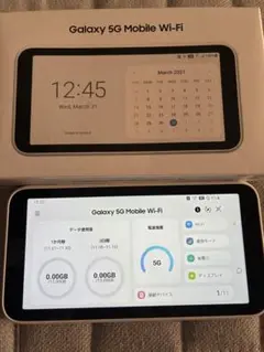 【美品】Galaxy 5G Mobile Wi-Fi SCR01 SIMフリー