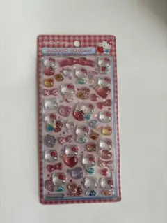 【正規品】ボンボンドロップシール サンリオ ハローキティ 赤