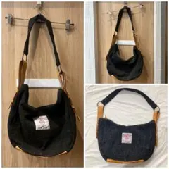 LOSTDESSAU&CO　Harris Tweed　ショルダーバッグ古着屋購入のサムネイル