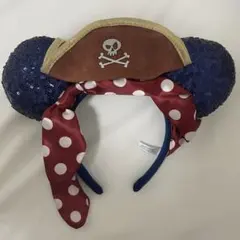 ディズニー カチューシャ 海賊 パイレーツ スパンコール