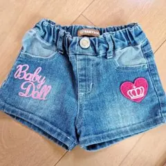 BABYDOLL デニムショートパンツ 80サイズ