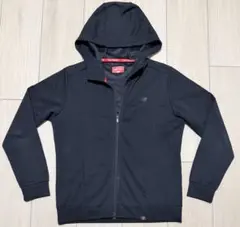 New Balance Golf ジップパーカー 黒 バックロゴ　サイズ5（L）