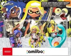 新品未開封　スプラトゥーン3  amiiboトリプルセット