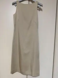 PROPORTION BODY DRESSING ノースリーブひざ丈ワンピース