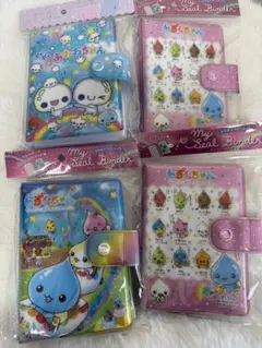 シールバインダー　シール帳　あわわちゃん　雫ちゃん