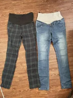 マタニティ　ジーンズ　パンツ