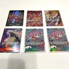 ワンピースカード ペローナ SR OP12-034 他 計6枚