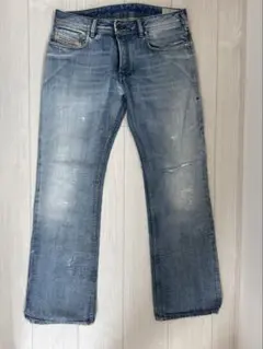 新同品】1998 D-BUCK ダメージ加工 ブーツカットジーンズ W33 - メルカリ