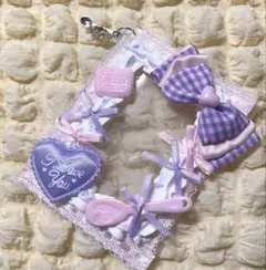 【11】ホイップデコ　トレカケース　硬質ケース　量産型　ピンク　紫