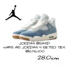 WMNS AIR JORDAN 4 RETRO TEX IB6716-100のサムネイル