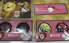 ベイマックス 一番くじ　G賞　缶バッジ　他 4個セット