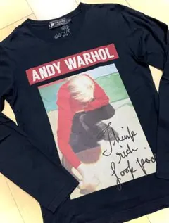 ヒステリックグラマー アンディウォーホール コラボTシャツ 長袖