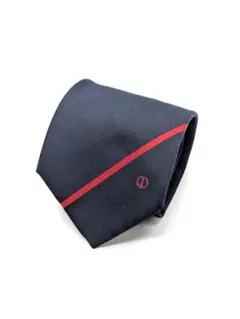 良品✨ ダンヒル ネクタイ シルク ネイビー 1592