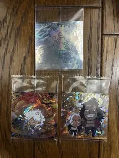 ワンピース　シール　ウエハース　log 7 ニカ　カイドウ　3枚セット