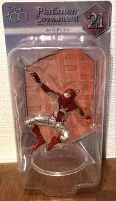 Disney100周年のプラチナオーナメントくじ スパイダーマン