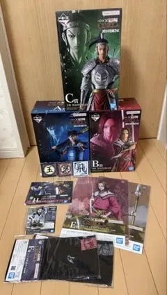 一番くじ 春秋戦国大戦キングダム A賞信・B賞蒙恬・C賞王賁 ＋おまけ付き