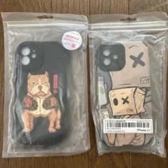 iPhone 12用ソフトケース 2個セット