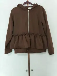 裏起毛フード付コート