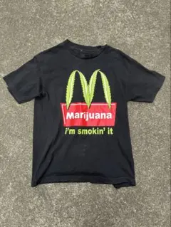マクドナルド マリファナ T-shirt 90s 00s vintage
