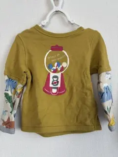 恐竜柄長袖トレーナー