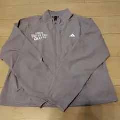 adidas ランニングジャケット スリムフィット パープル