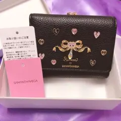 【サマンサベガ×クロミ】ビジュー折財布★サンリオ