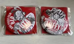 ONE PIECE FILM RED缶バッジセット【新品・未使用】